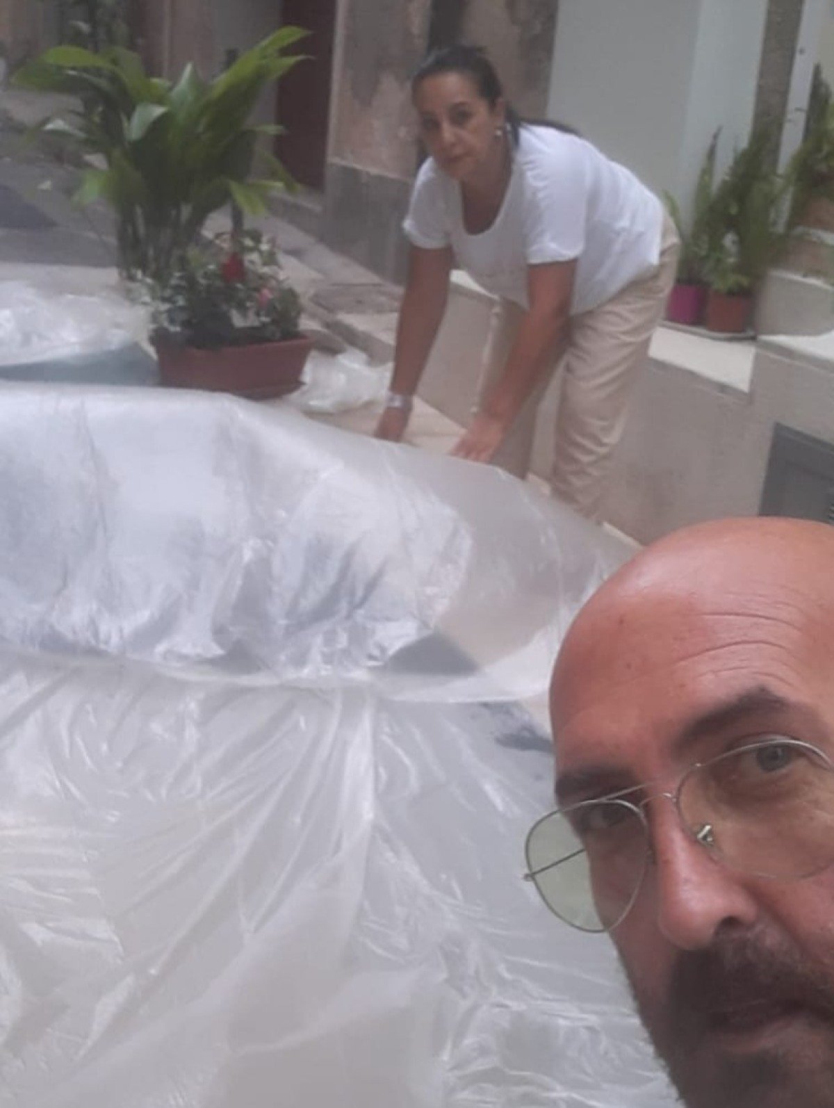 Le infiltrazioni di acqua nella necropoli di via Di Bartolo  - 