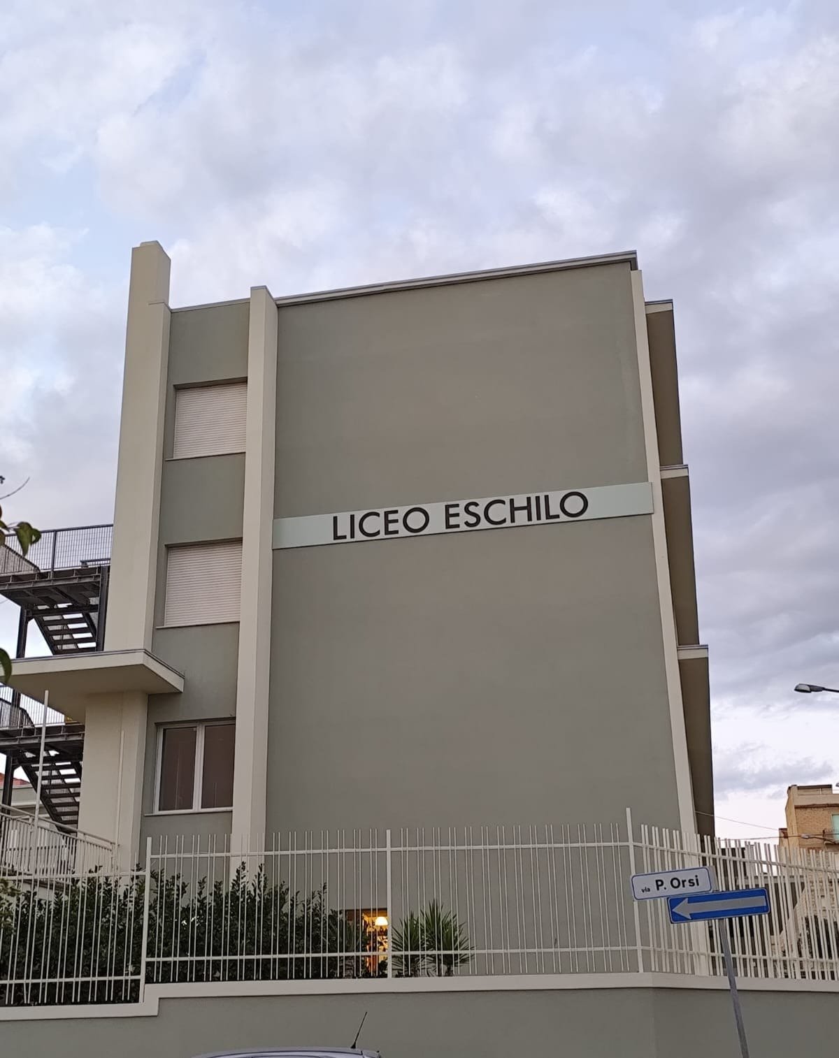 Lunedi l'Inaugurazione al Liceo Classico "Eschilo"