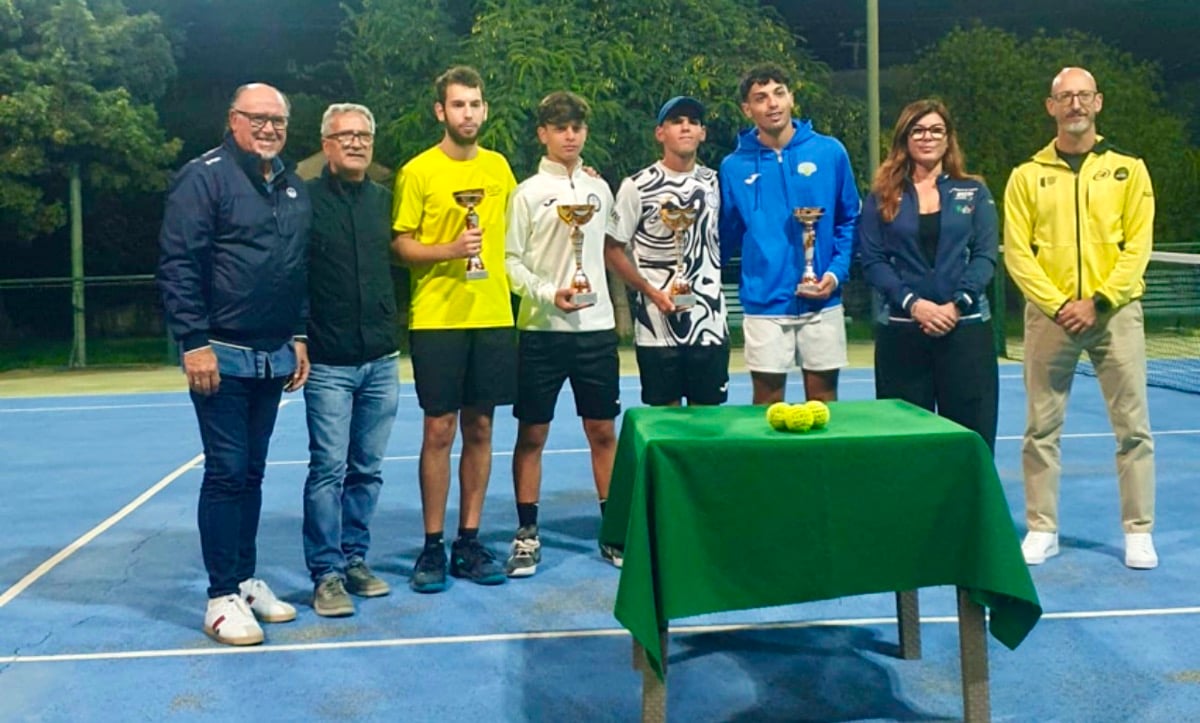 Tennis, concluso il torneo regionale di 3° Categoria - 