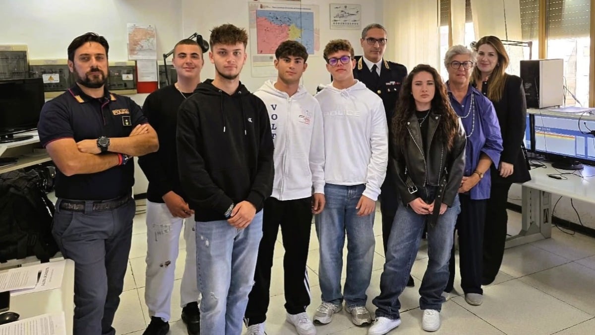 Esercitazioni protezione civile, studenti in Questura -