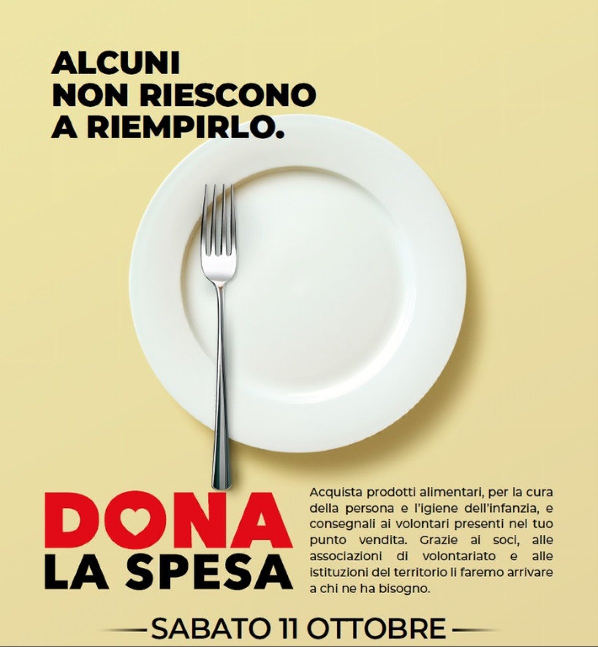 Iniziativa di solidarietà domani -