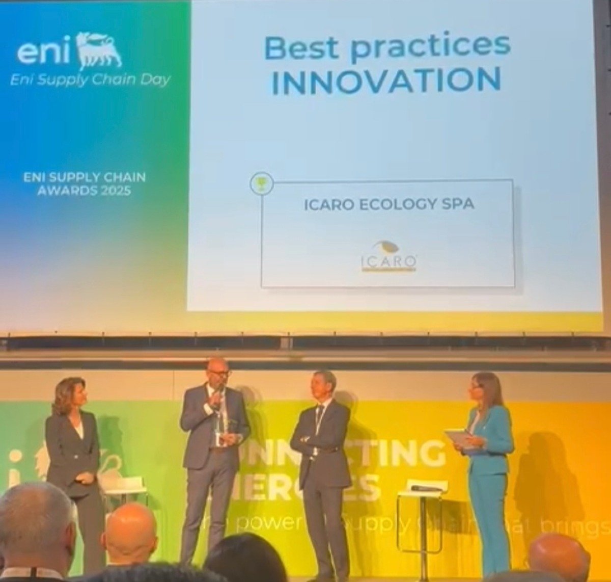 Icaro Ecology vince il Supplier Award 2025 -
