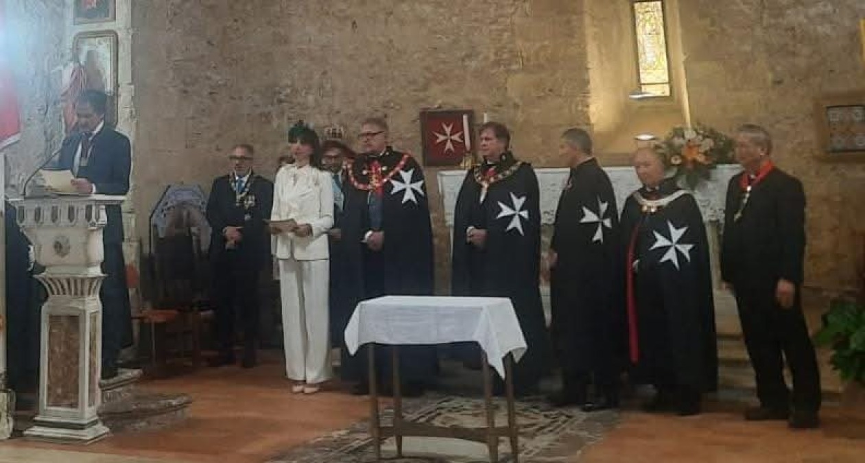 Solenne Investitura di 18 nuovi Cavalieri di Malta -