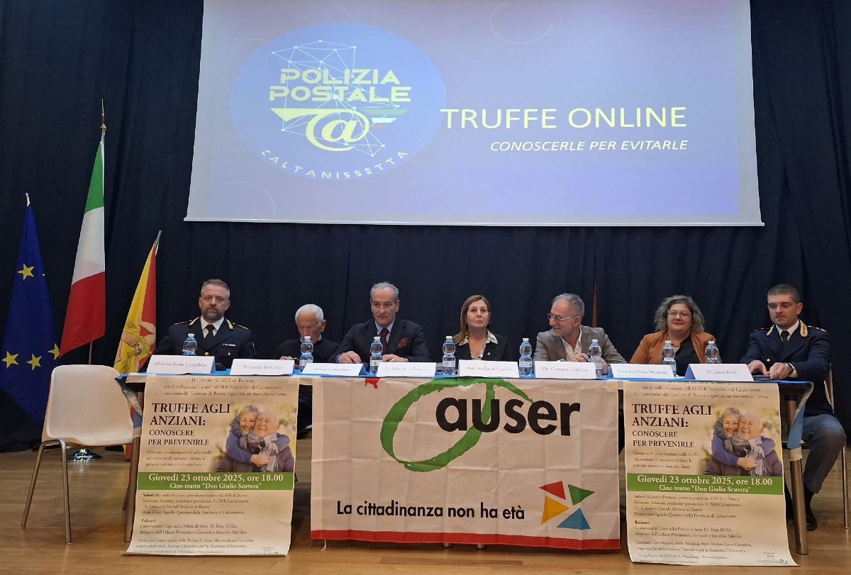 Truffe agli anziani, incontro con la Polizia a Butera  - 