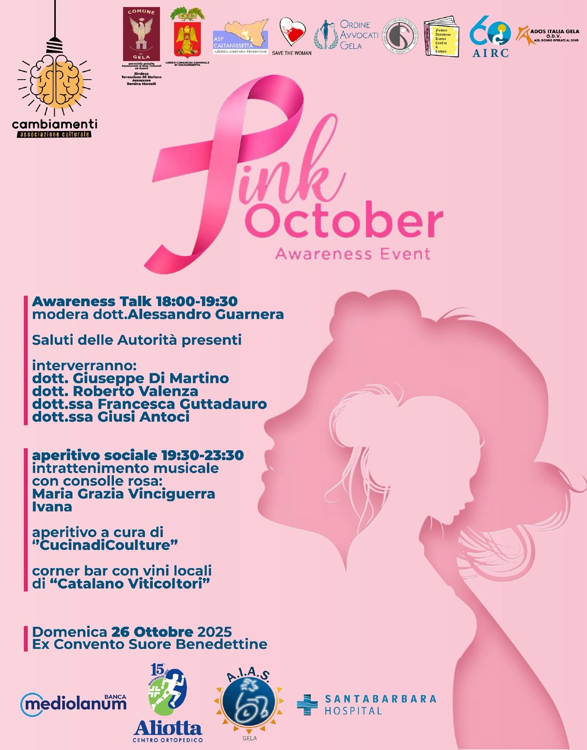 Pink October Awareness Event all'ex convento Benedettine  - 