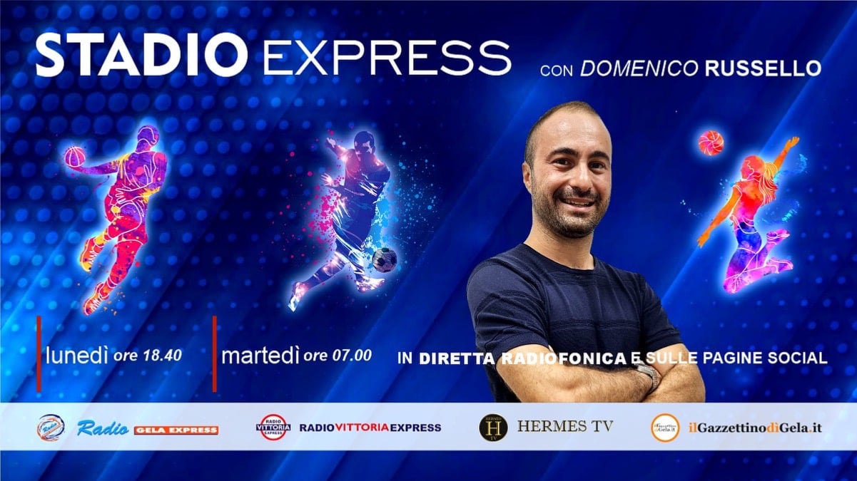 “Stadio Express” in diretta dalle 18.40  - 
