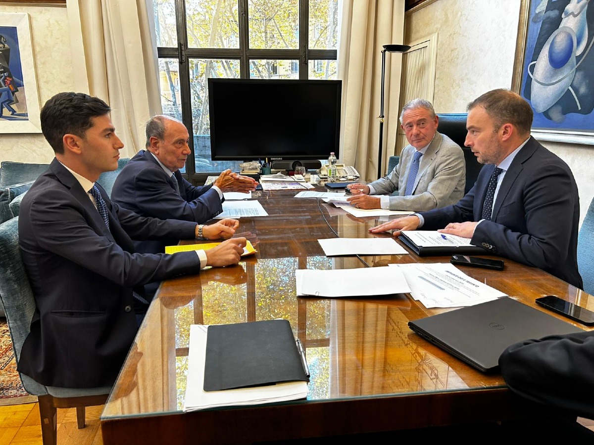 Il presidente Schifani ha incontrato il ministro Urso  - 