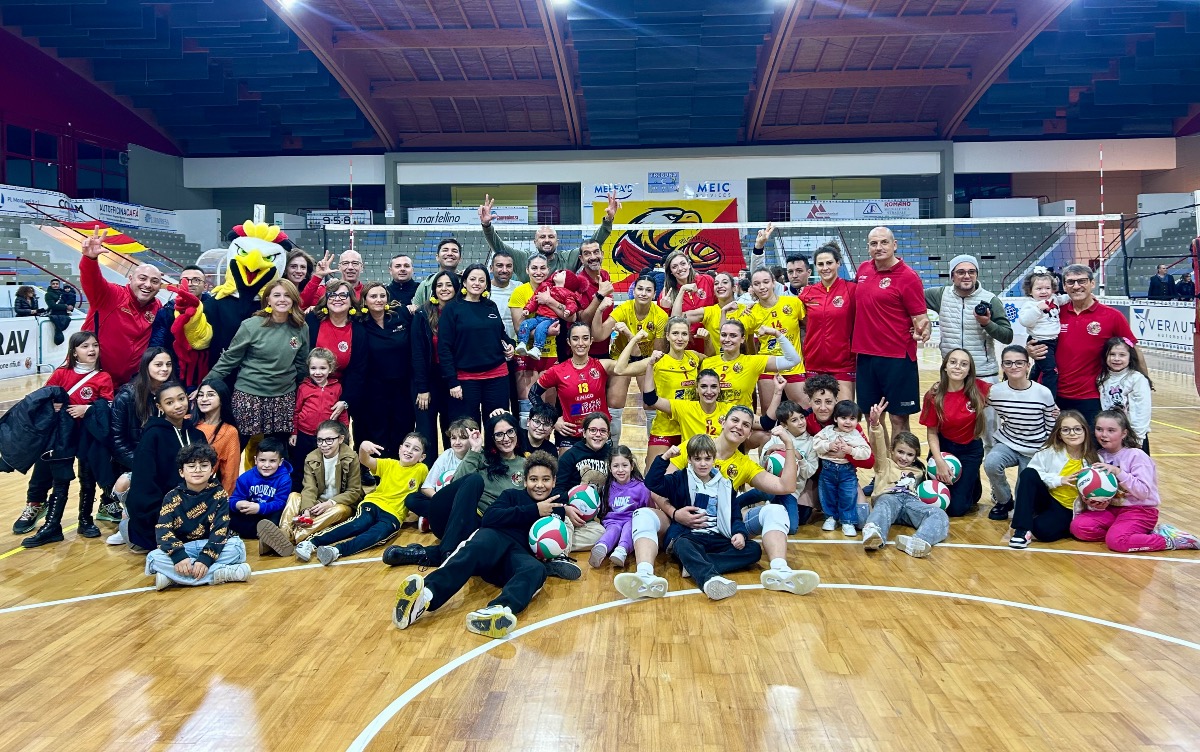 L’Ecorigen riparte: secco 3-0 al Volley Palermo - 