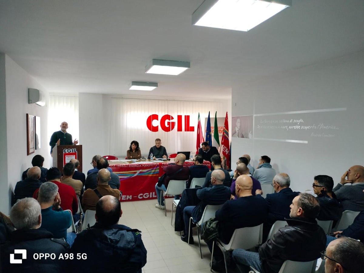 Assemblea generale della Filctem Cgil  - 
