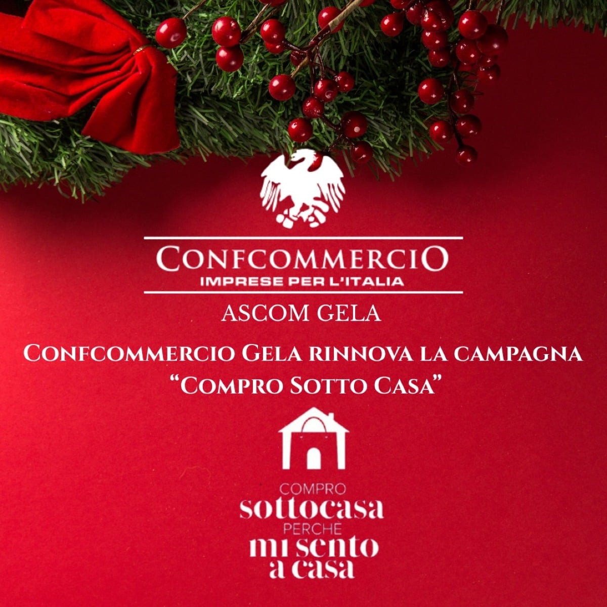La campagna di Natale " Compro sotto casa" - 