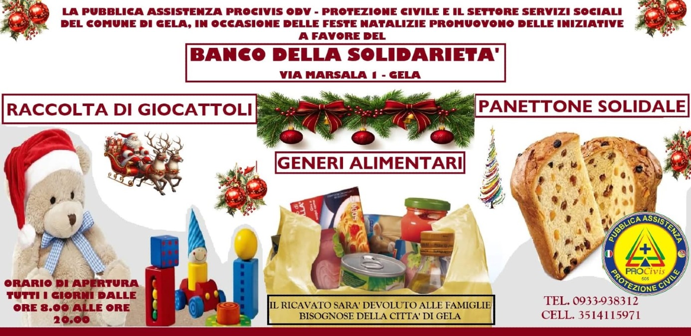 Appello alla solidarietà per le fasce deboli  - 