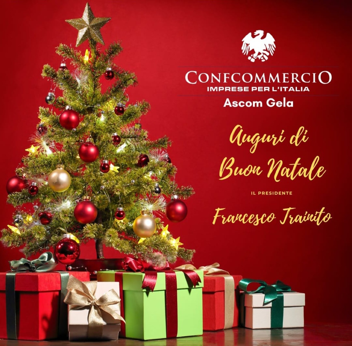 Il messaggio di Auguri natalizi di Confcommercio Ascom - 