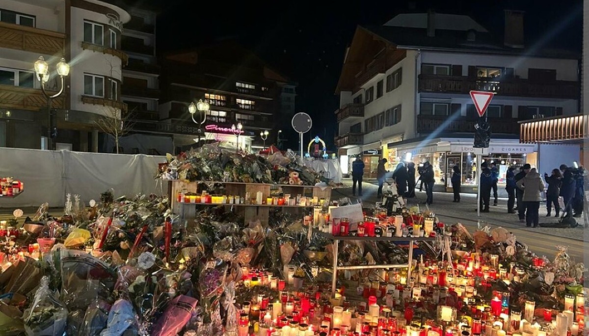Un minuto di silenzio per la strage di Crans-Montana - 