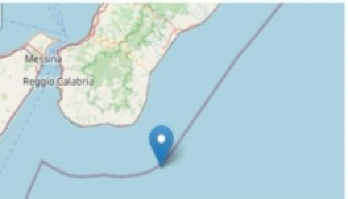 Terremoto di magnitudo 5,1  al largo di Reggio Calabria   - 