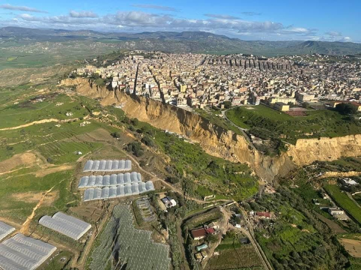 La frana a Niscemi è ancora attiva  - 