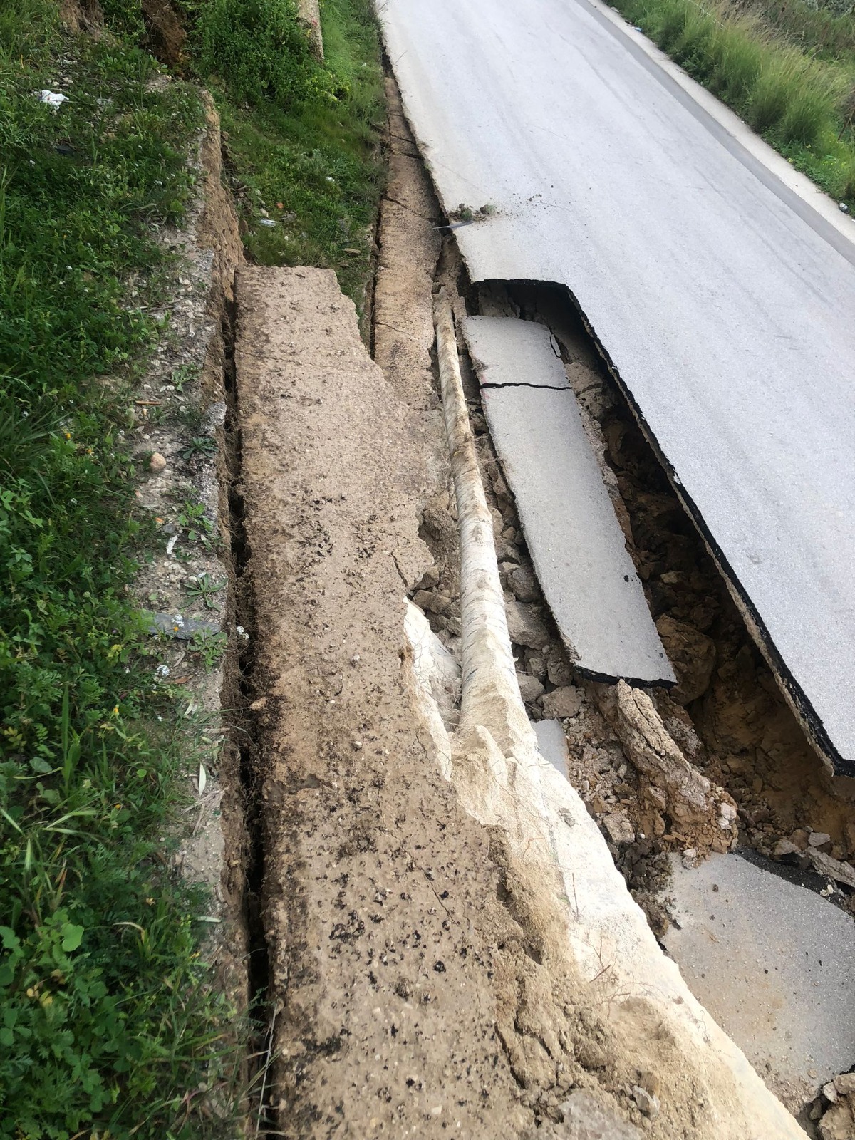 Maltempo in Sicilia e frana a Niscemi  - 