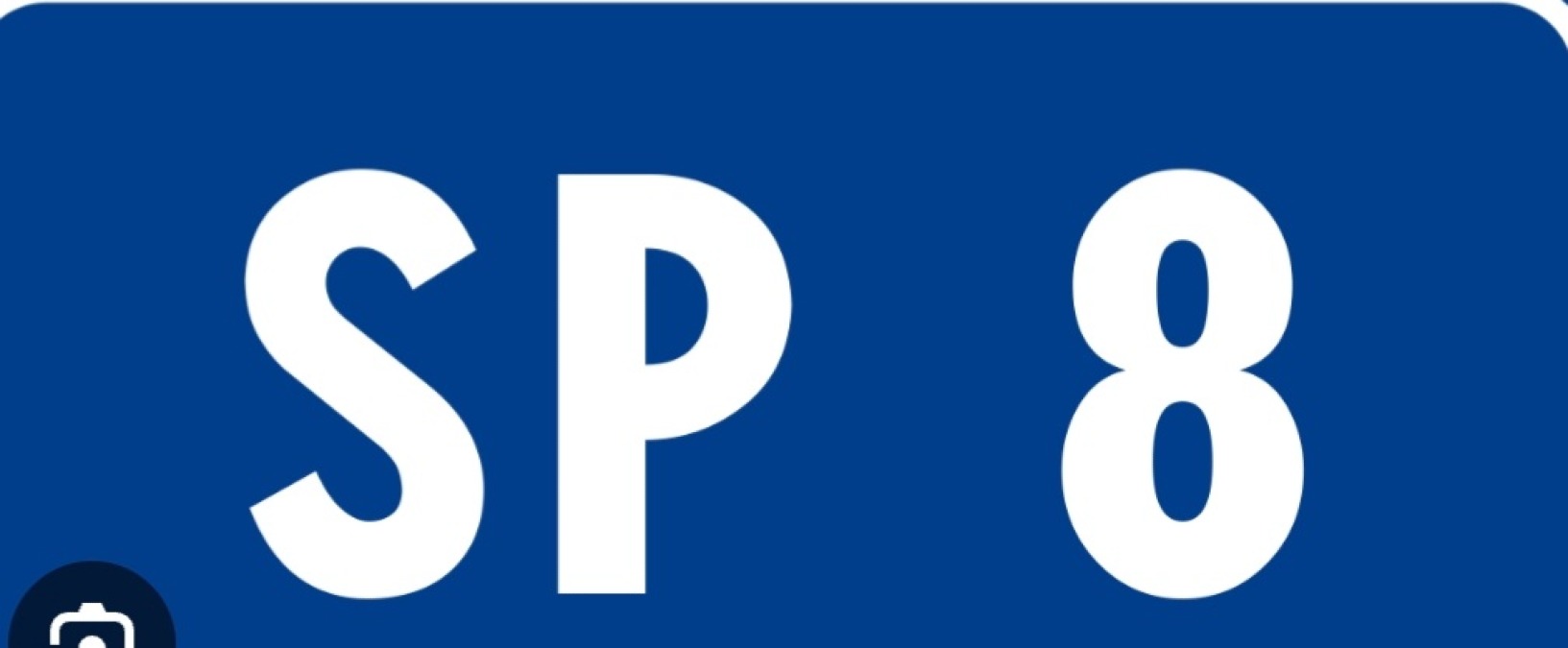 Frana nel tratto della Sp 8 sotto la chiesa di San Rocco  - 