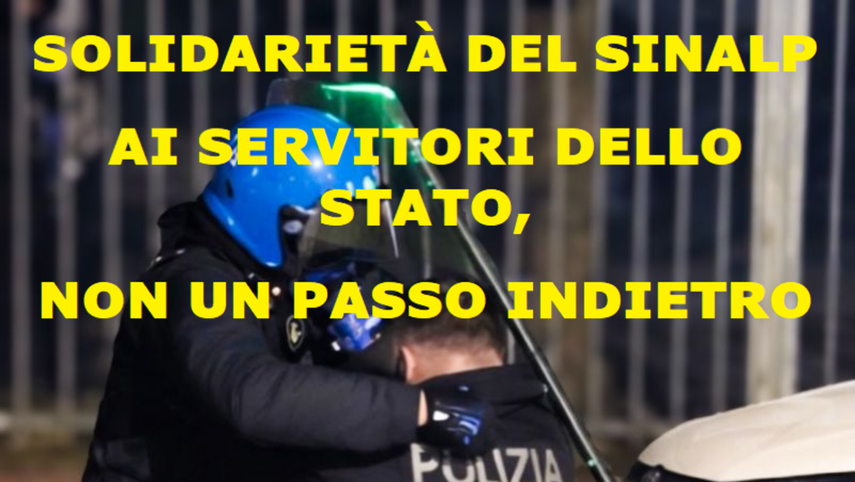Solidarietà ai servitori dello Stato  - 
