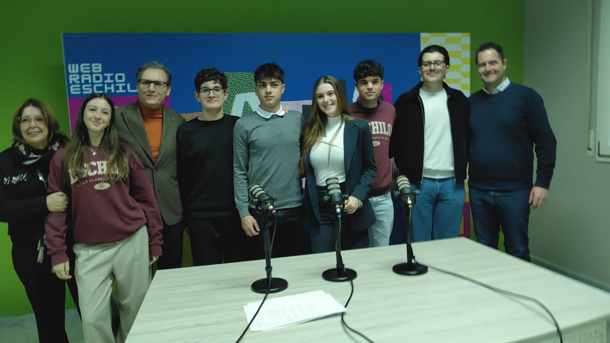 Il sindaco  ha inaugurato web radio Eschilo  - 