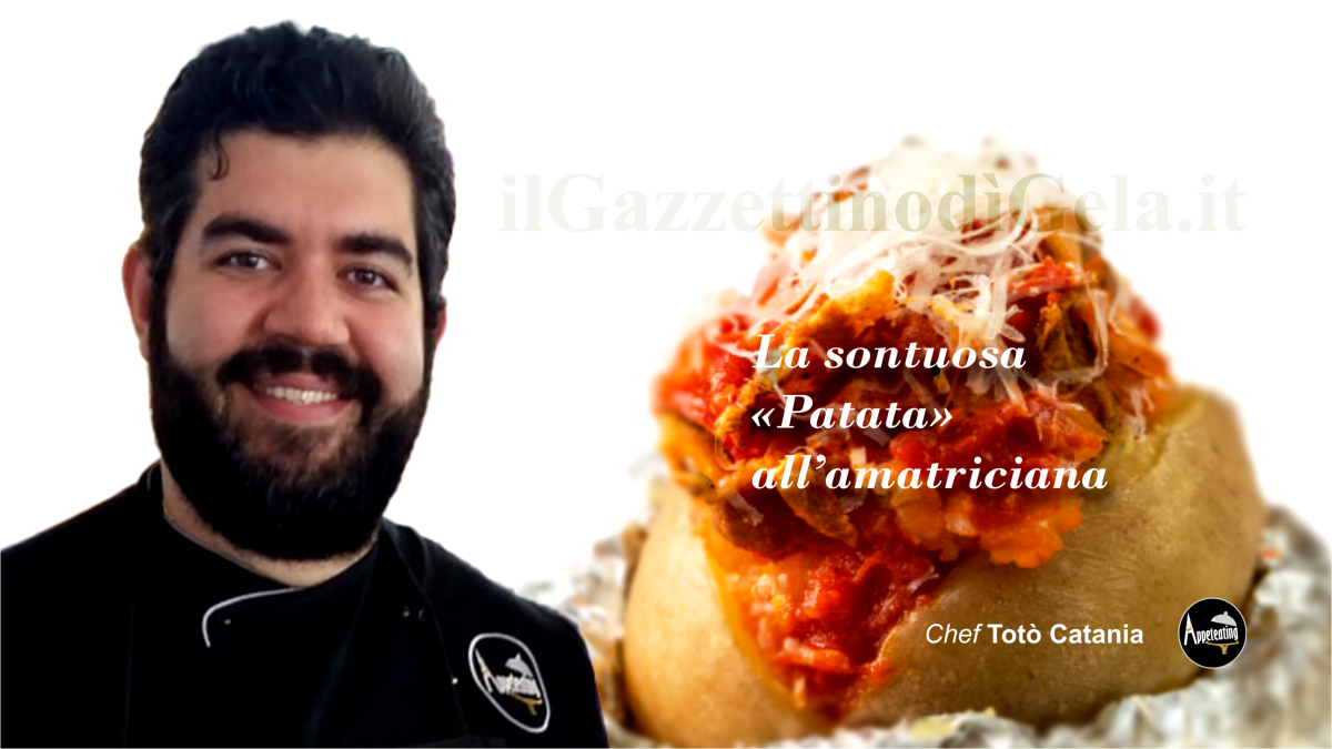 La proposta dello chef Totò Catania: patate all'amatriciana - 