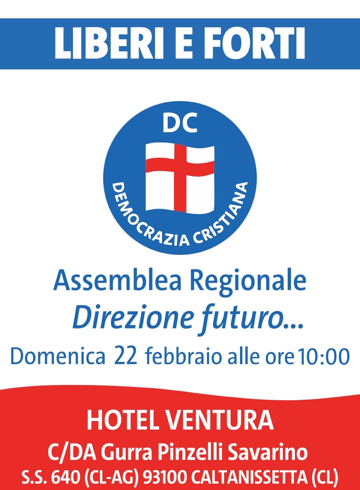 La DC post Cuffaro si riunisce a Caltanissetta  - 