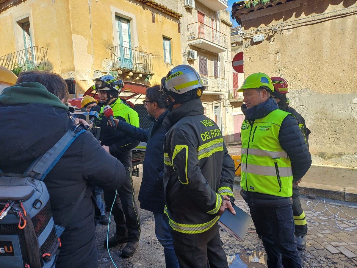 La fascia più vicina alla frana mai più abitata  - 