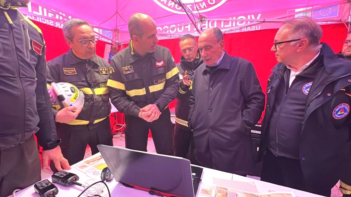 Schifani consegna i primi 16 alloggi per gli sfollati  - 