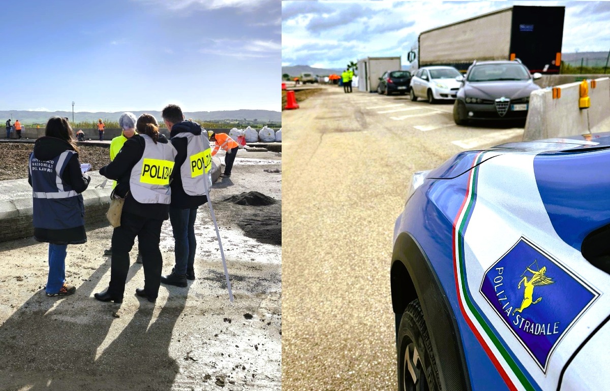 Controlli sui cantieri stradali - 