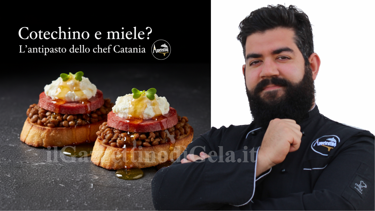 Chef Totò Catania: la bruschetta con cotechino e lenticchie - 