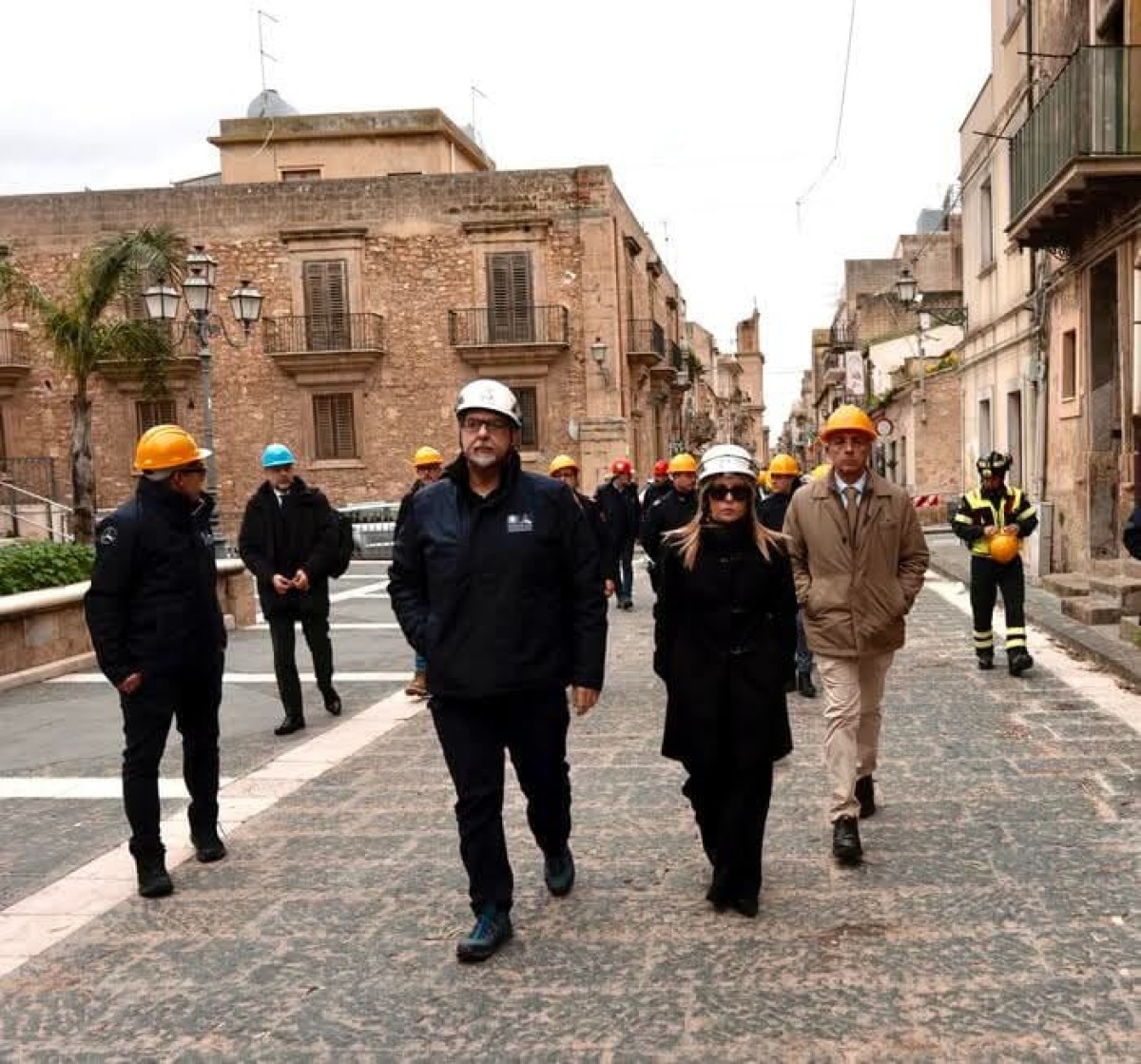 L'incontro della premier Meloni con gli sfollati di Niscemi  - 