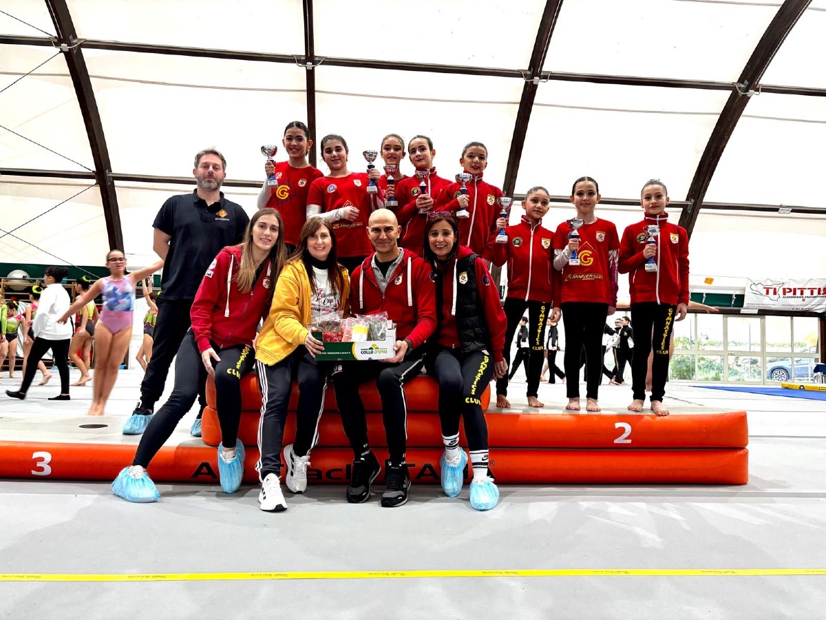Sicilia-Malta: trionfo per la Gymnastics club 