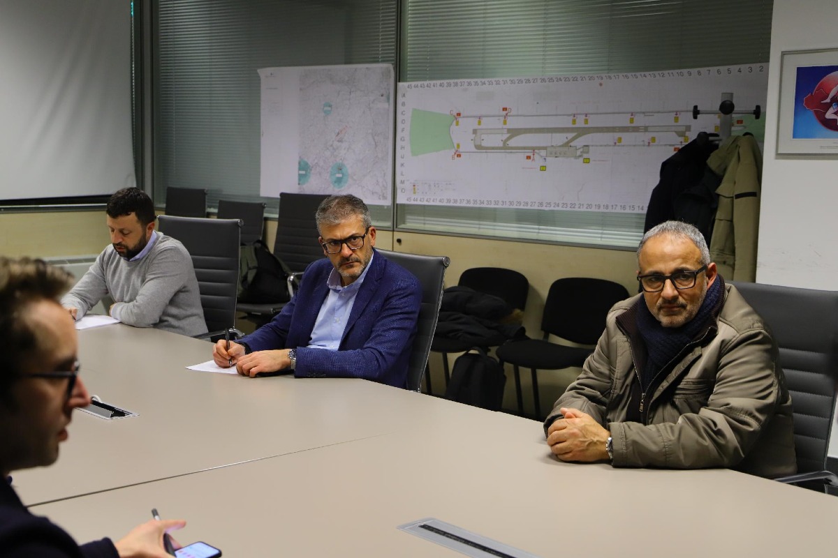 Incontro strategico  sull'aeroporto di Comiso 