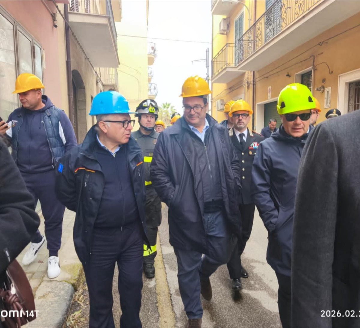 Il sottosegretario Durigon  a Niscemi 