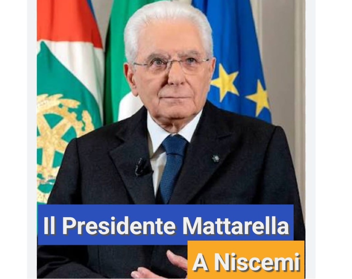 Visita a sorpresa a Niscemi del Presidente Mattarella - 