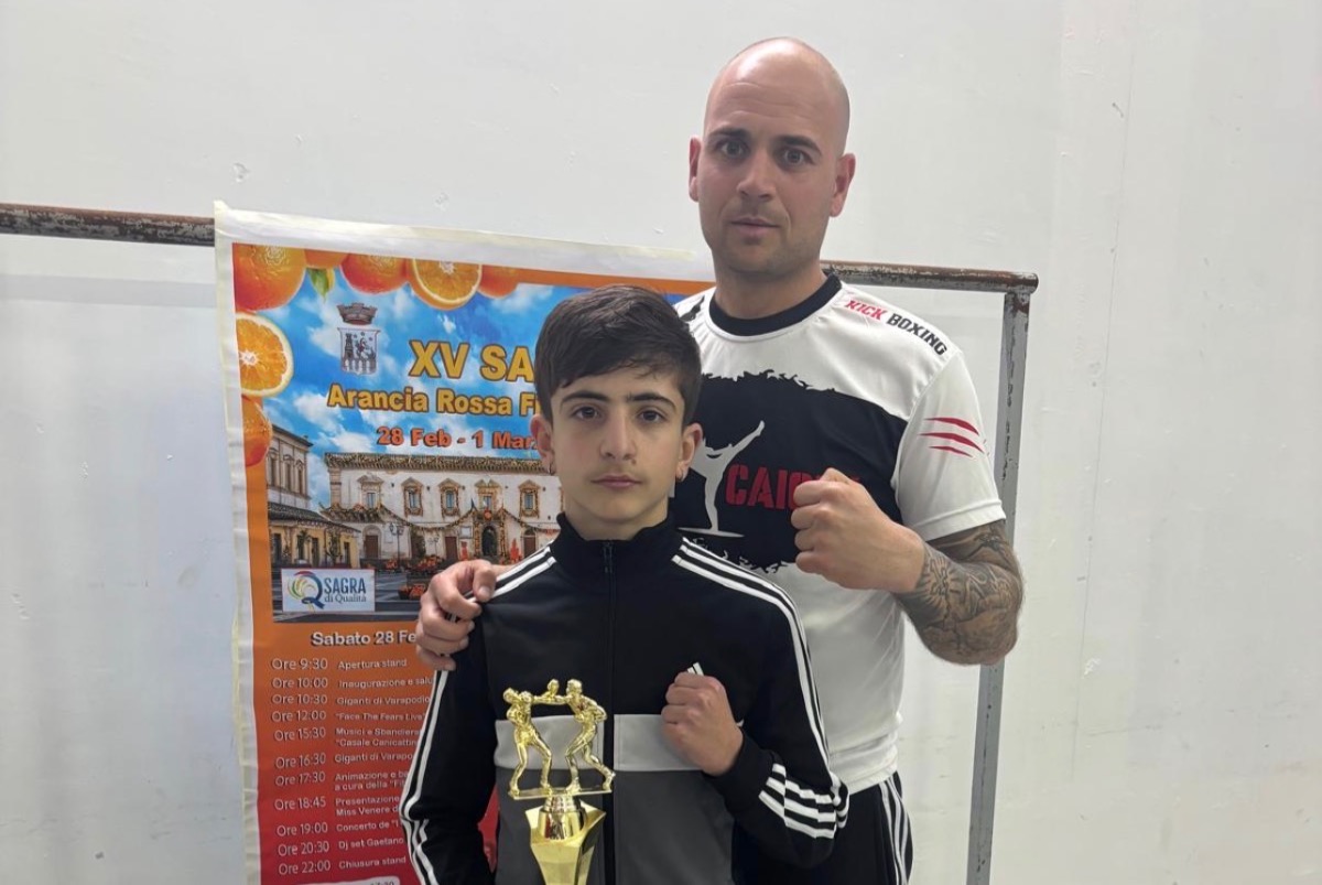 Trionfo per Tiziano Rapicavoli  - 