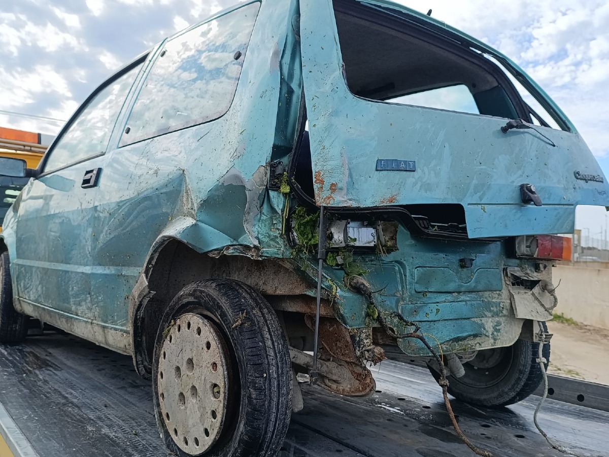 Incidente mortale sulla Gela-Vittoria - Foto Franco Assenza 