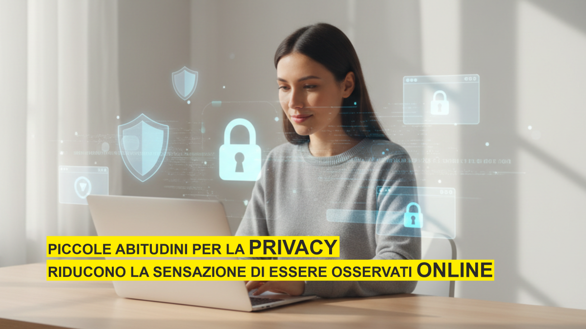 Piccole abitudini per proteggere la tua privacy online - 