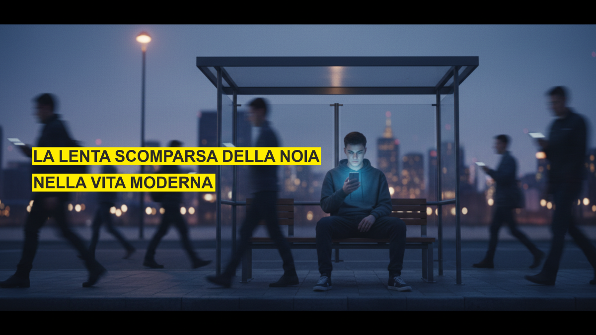 La scomparsa della noia nella vita iperconnessa - 