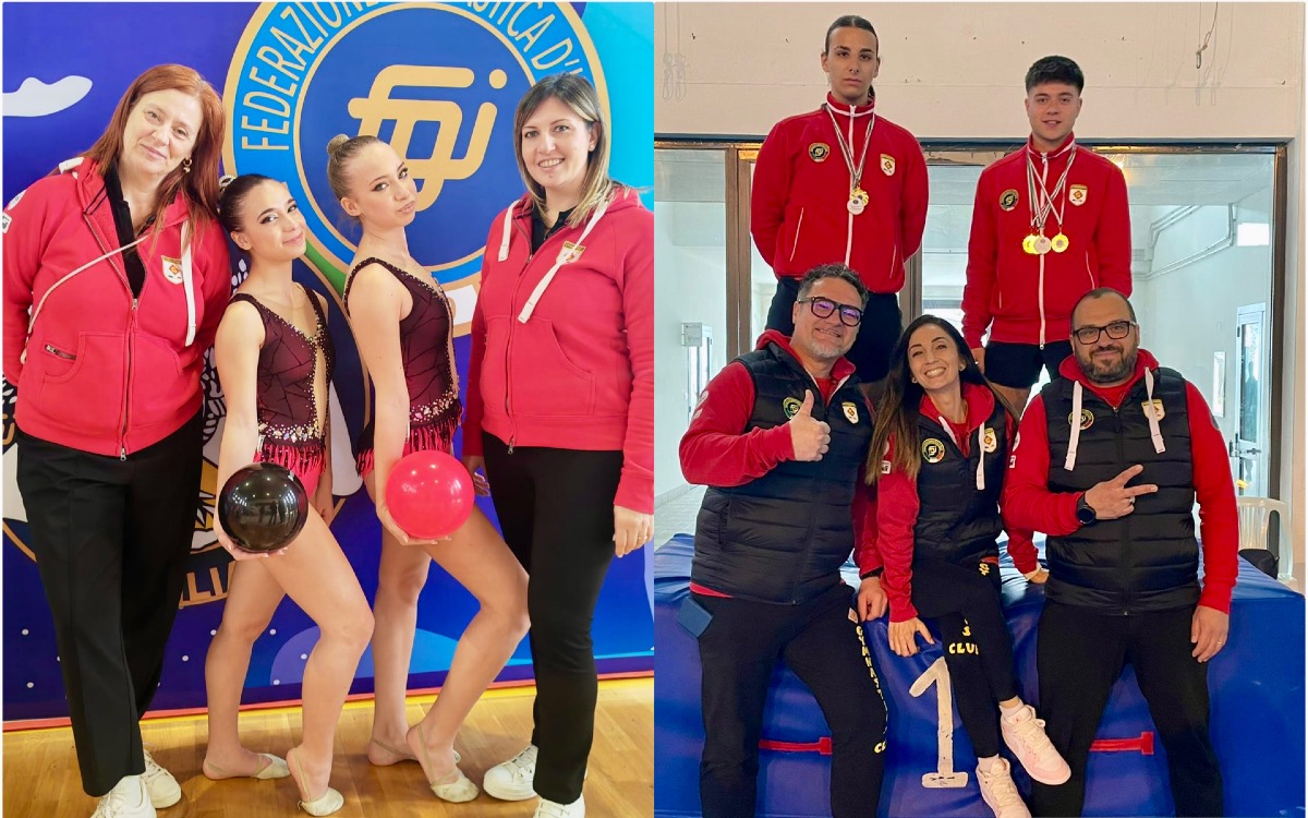 Weekend intenso e positivo per la Gymnastics club - 