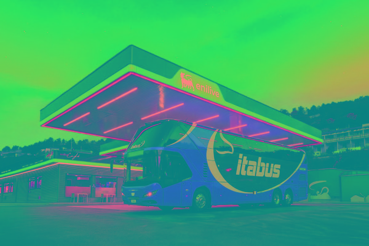L'intera flotta Itabus viaggia con  biocarburante Enilive - 