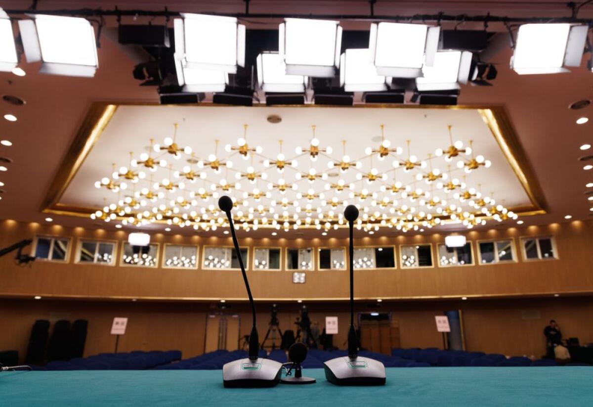 Cina, aperto il centro stampa per le “Due Sessioni” annuali - 