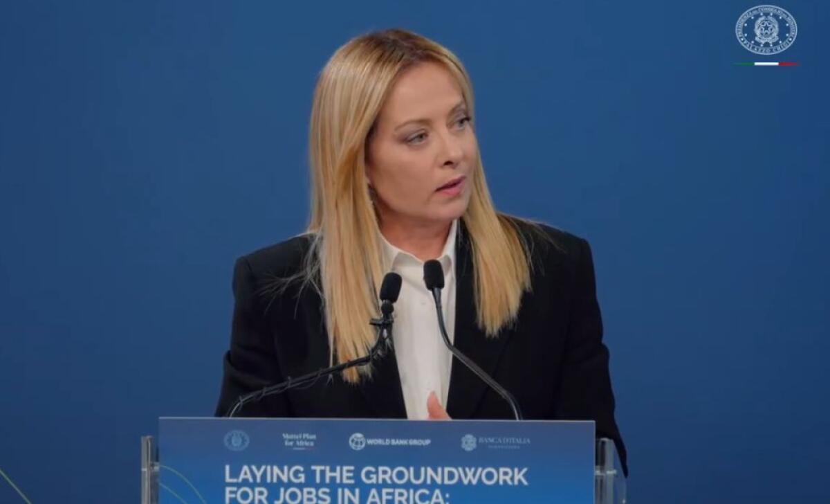 Meloni “Roma diventi hub europeo per investimenti in Africa” - 