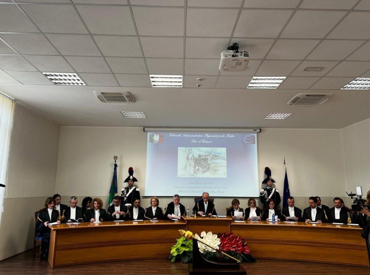 Inaugurato l’anno giudiziario del Tar di Catania, Savasta “Bene la riduzione dell’arretrato” - 