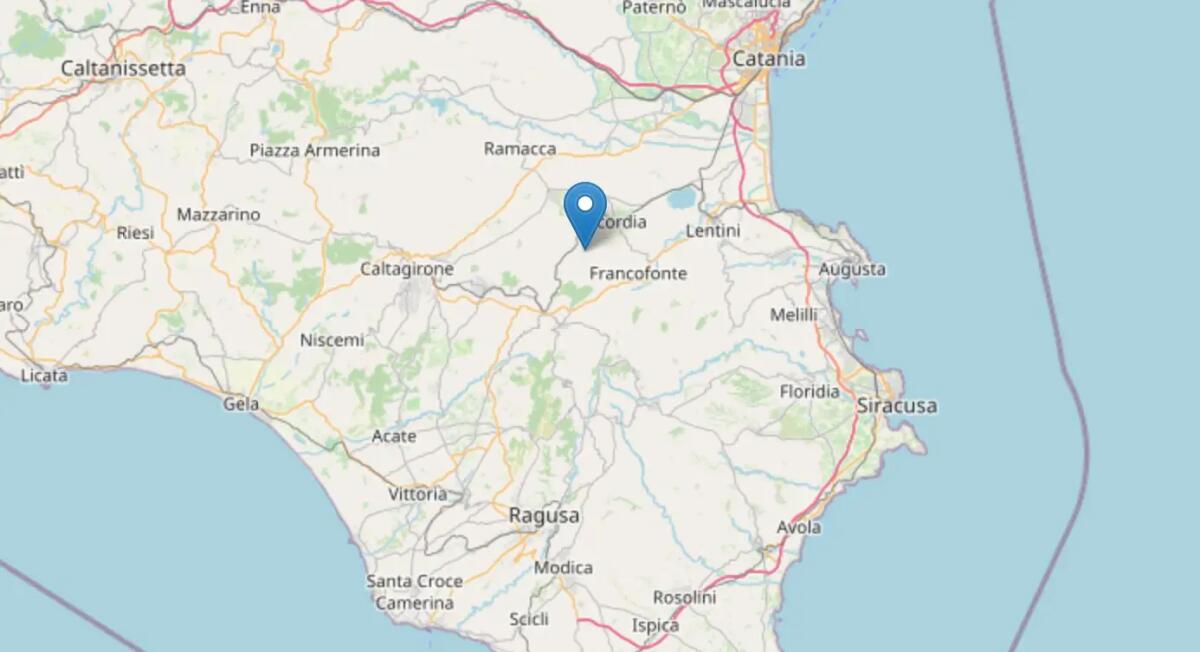 Continua a tremare la terra nel Catanese, di magnitudo 3.0 la scossa più forte - 