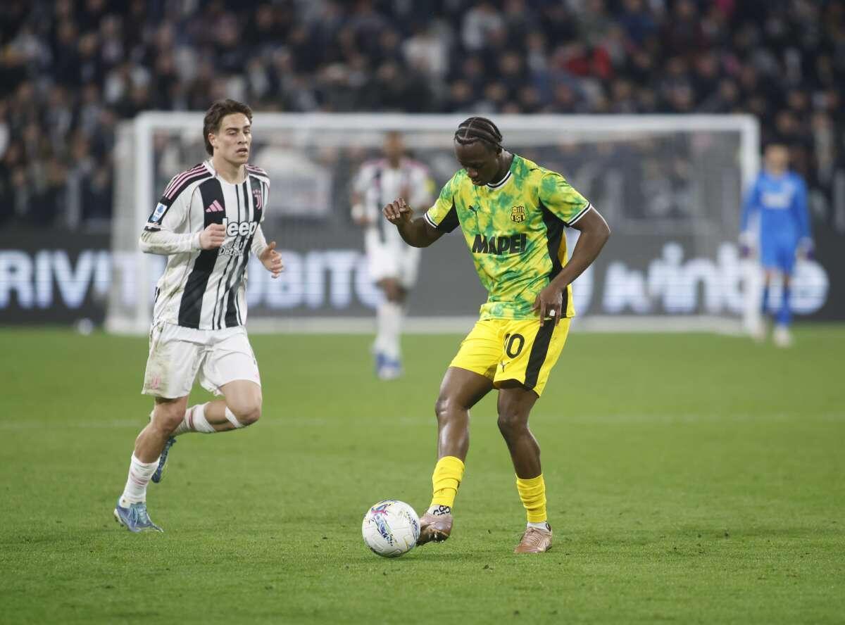 Pinamonti replica a Yildiz, Juventus e Sassuolo pareggiano 1-1 - 