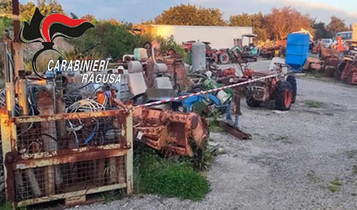 Discarica a cielo aperto sequestrata nel Ragusano, 43enne denunciato per abbandono di rifiuti pericolosi - 