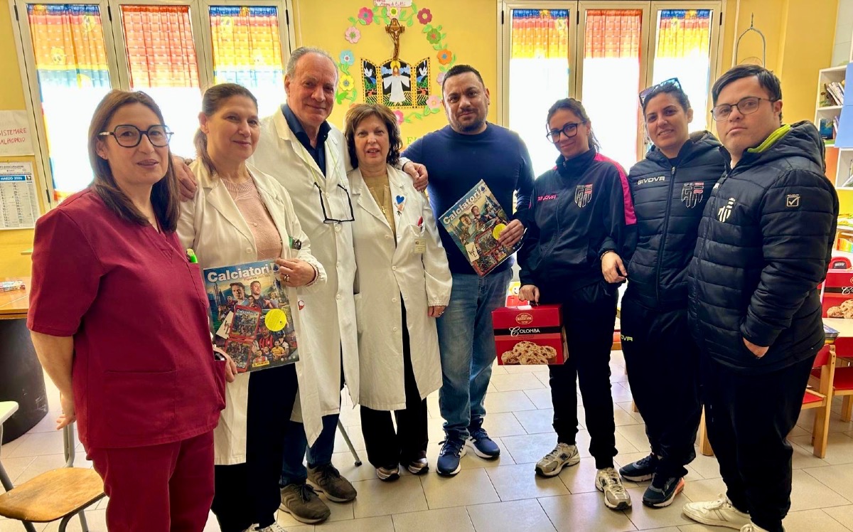 Amo Gela Women, donazione in pediatria  - 