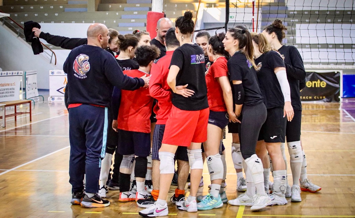 Le luci del PalaLivatino sul big match EcoRigen-VolleyValley - 