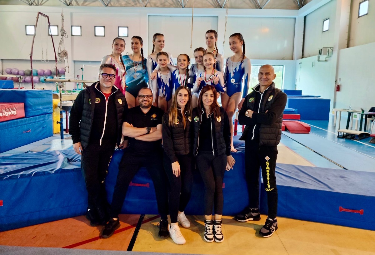 Cinque ori per la Gymnastics Club a Ragusa  - 