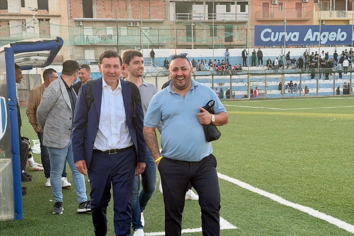 Amichevole al “Presti”: c’è anche il presidente Giovannone - 